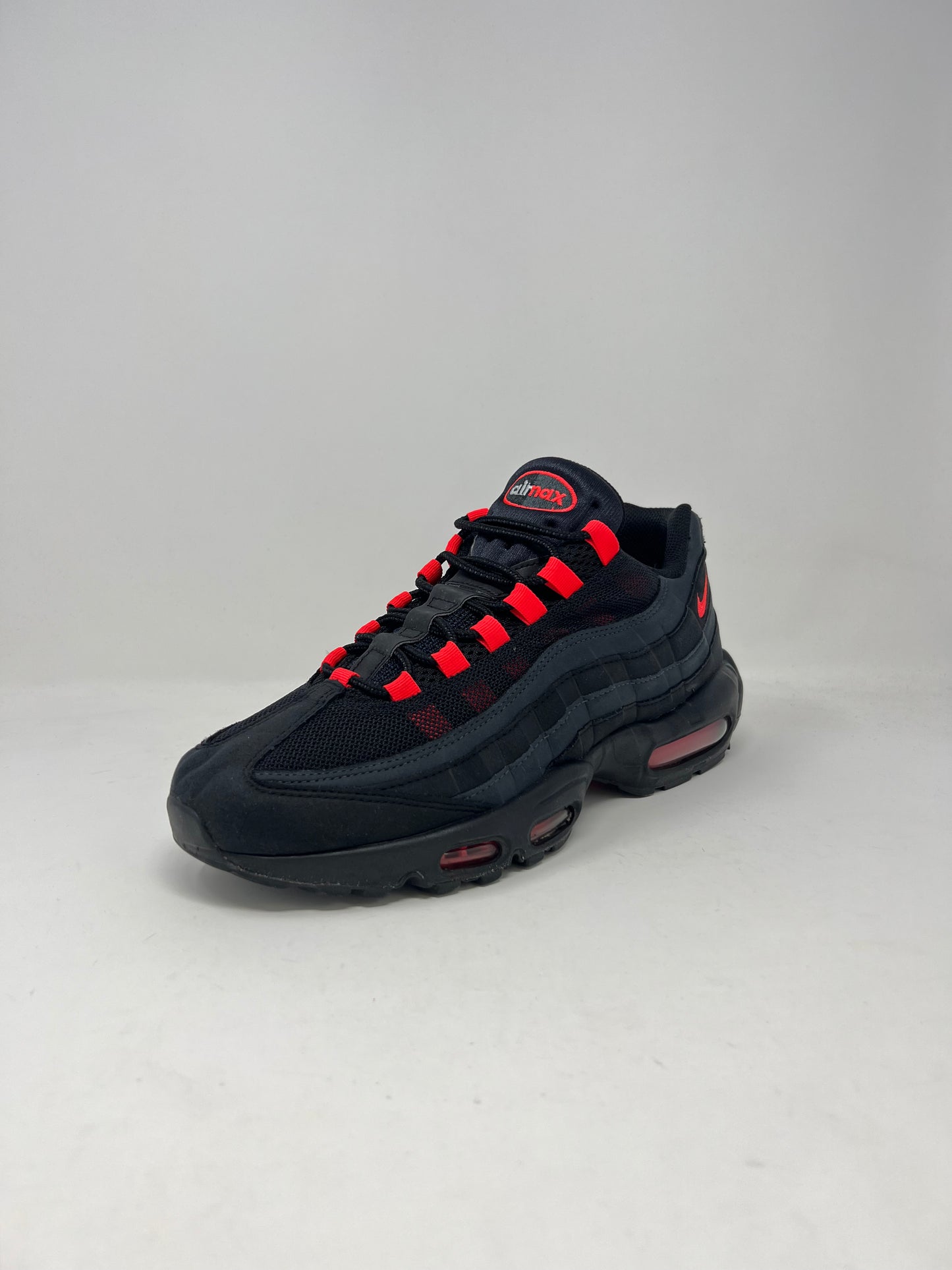 Nike Air Max 95 Black Laser Crimson UK9