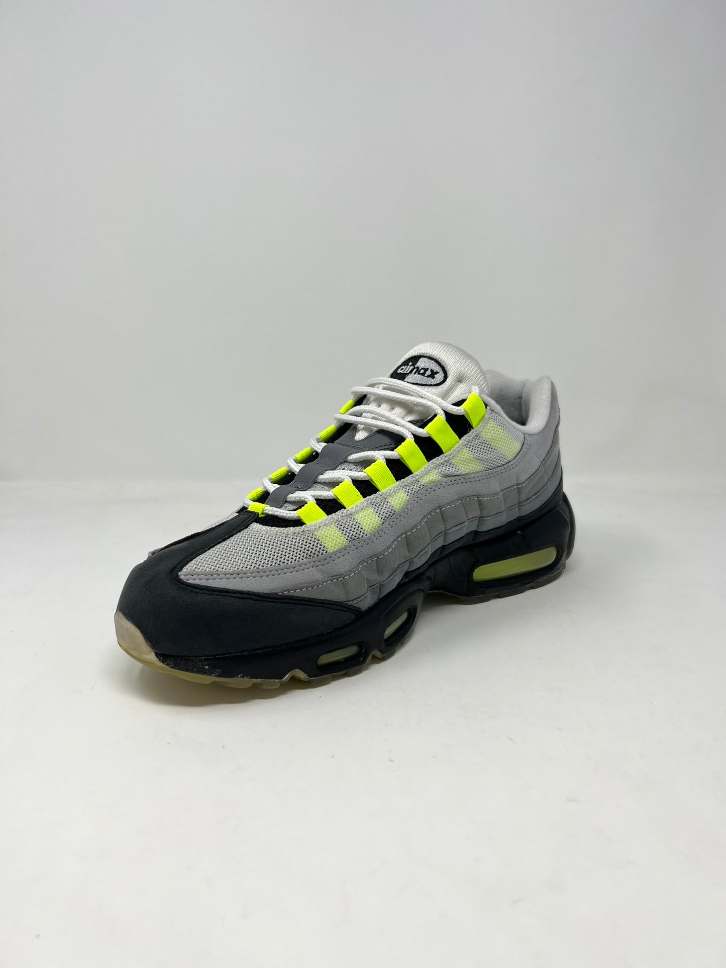 Nike Air Max 95 Neon Black Toe ID UK8.5