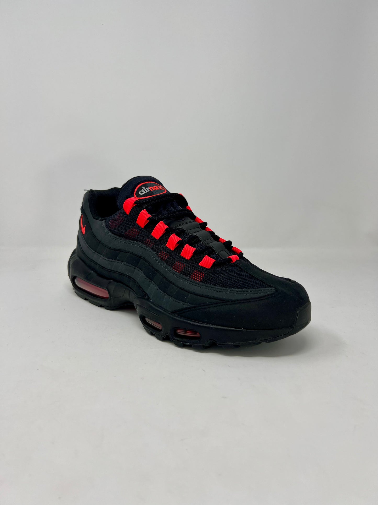 Nike Air Max 95 Black Laser Crimson UK11