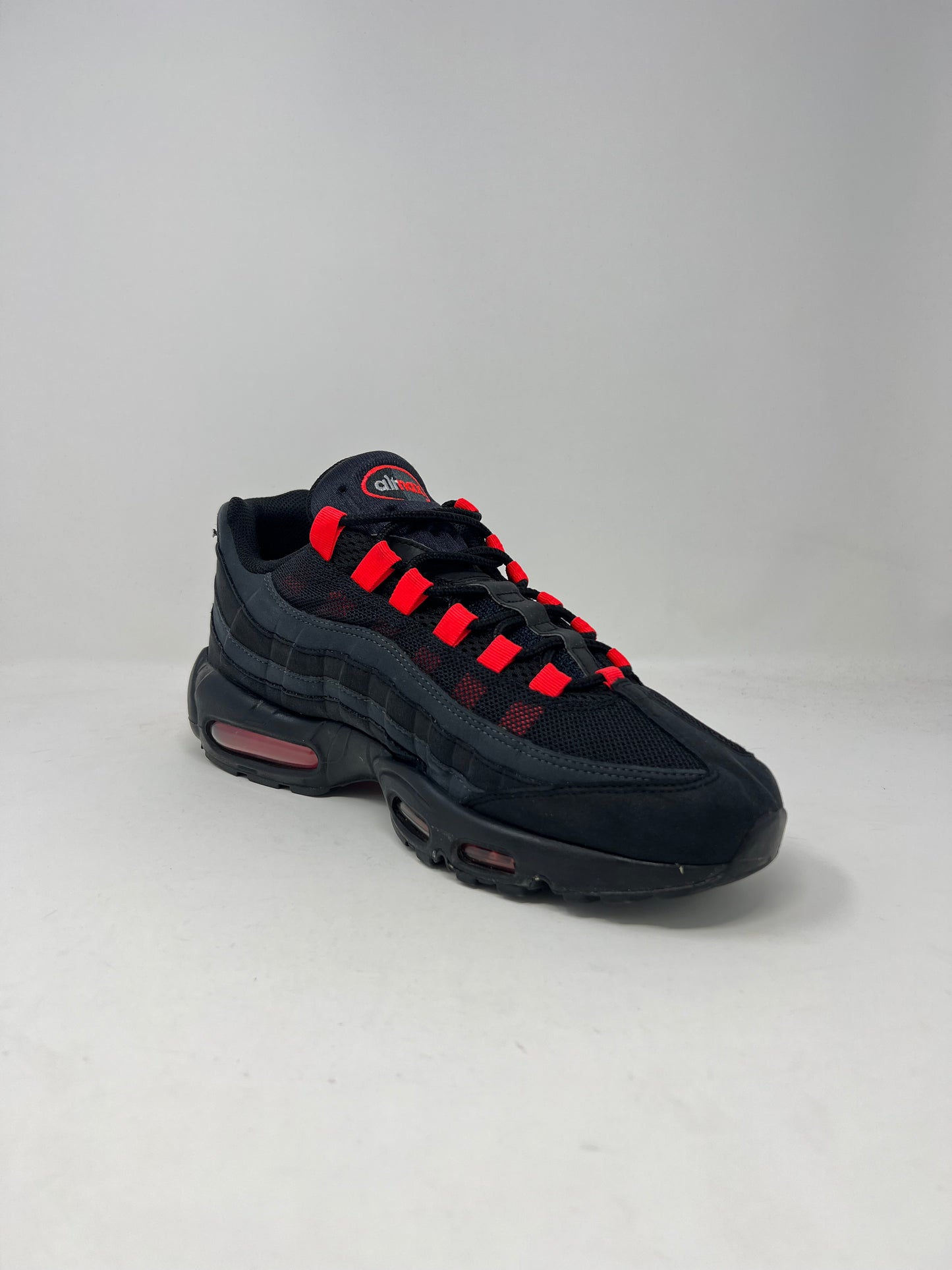 Nike Air Max 95 Black Laser Crimson UK9