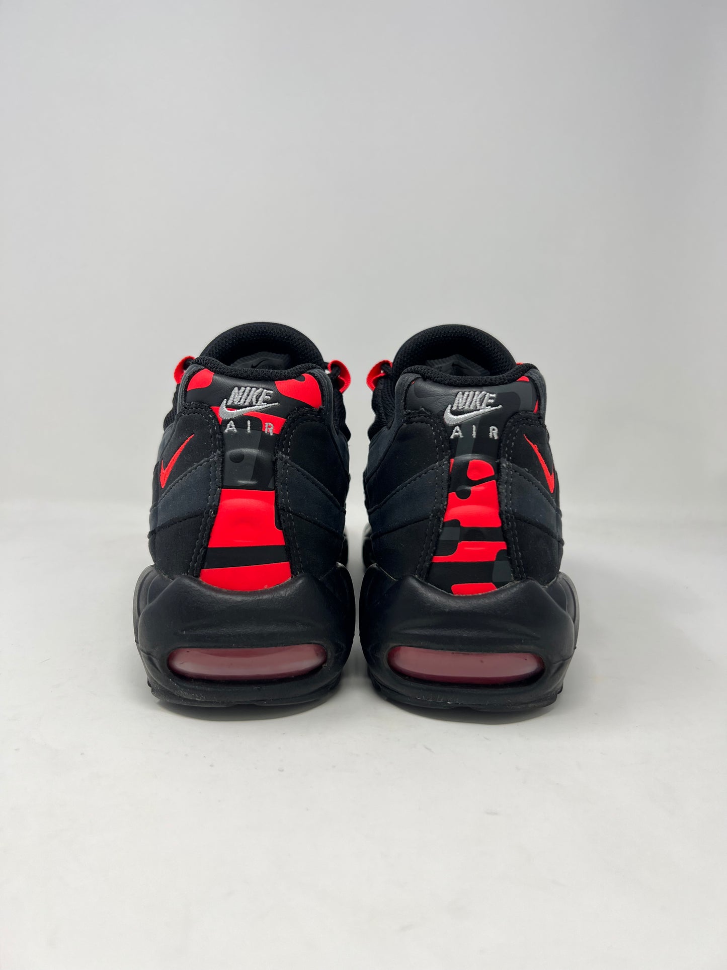 Nike Air Max 95 Black Laser Crimson UK9