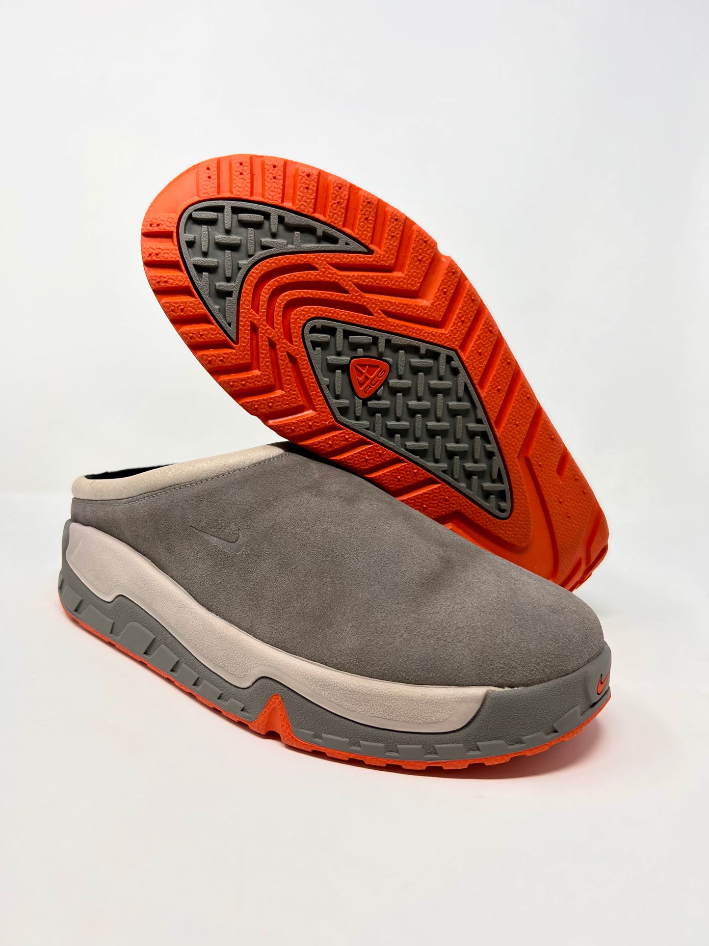 Nike ACG Rufus Mule II Grey Orange UK11