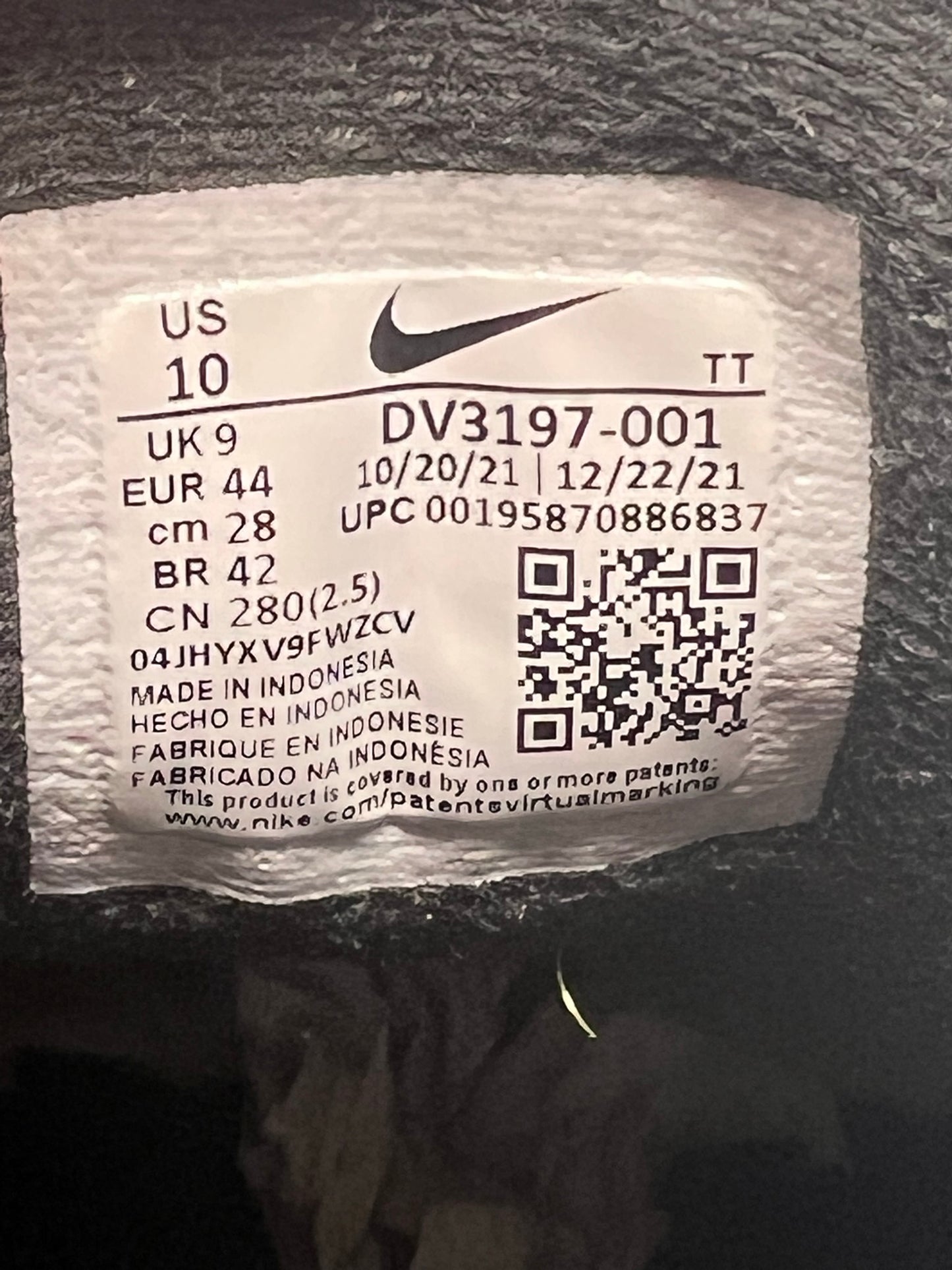 Nike Air Max 95 Off Noir Limestone UK9