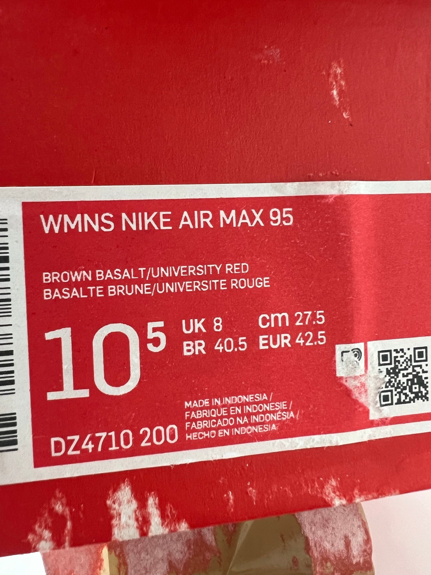 Nike Air Max 95 Anatomy Of Air Brown Basalt UK8