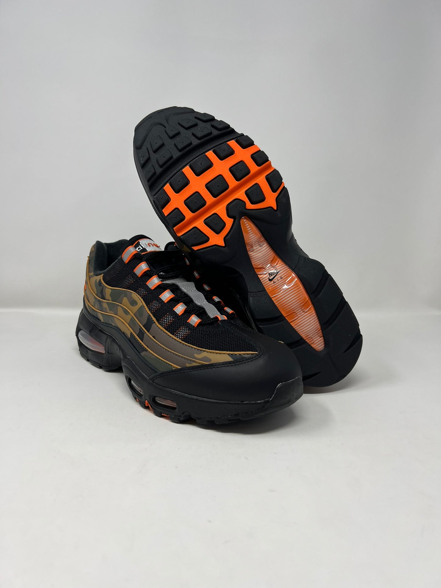 Nike Air Max 95 Safety Orange Camo UK10.5 Brand New